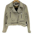 ザラ ZARA スエード ダブル ライダース  ジャケット レディース import:M